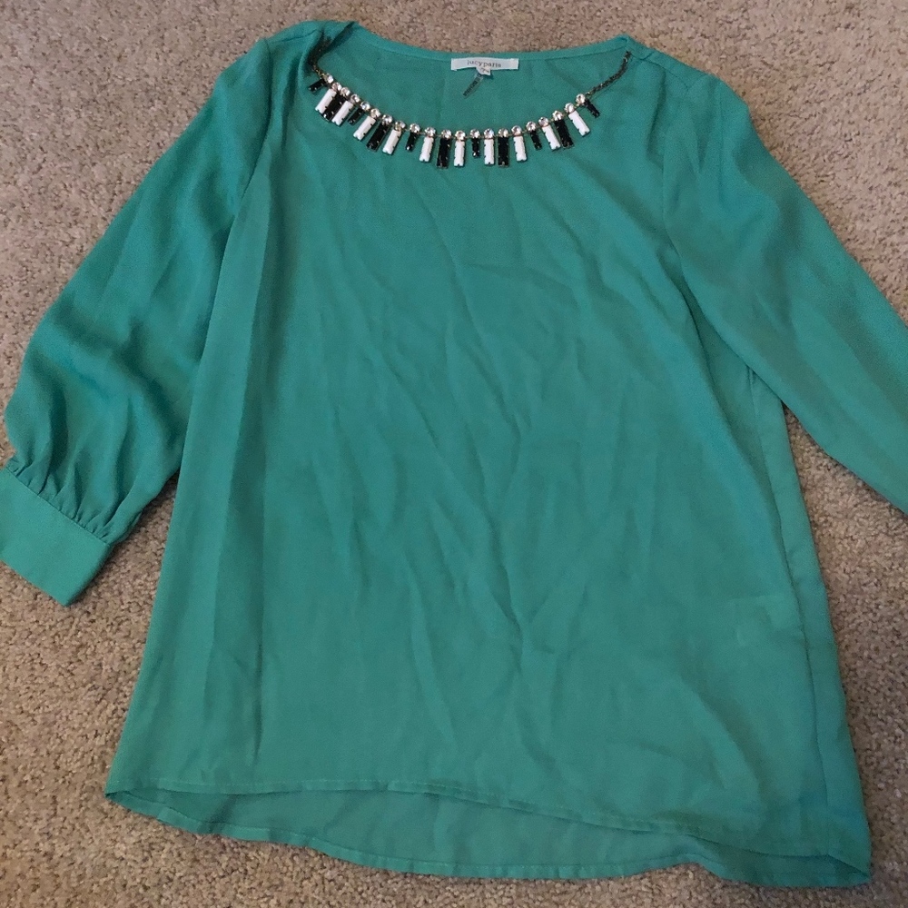 Lucy Paris embellished blouse